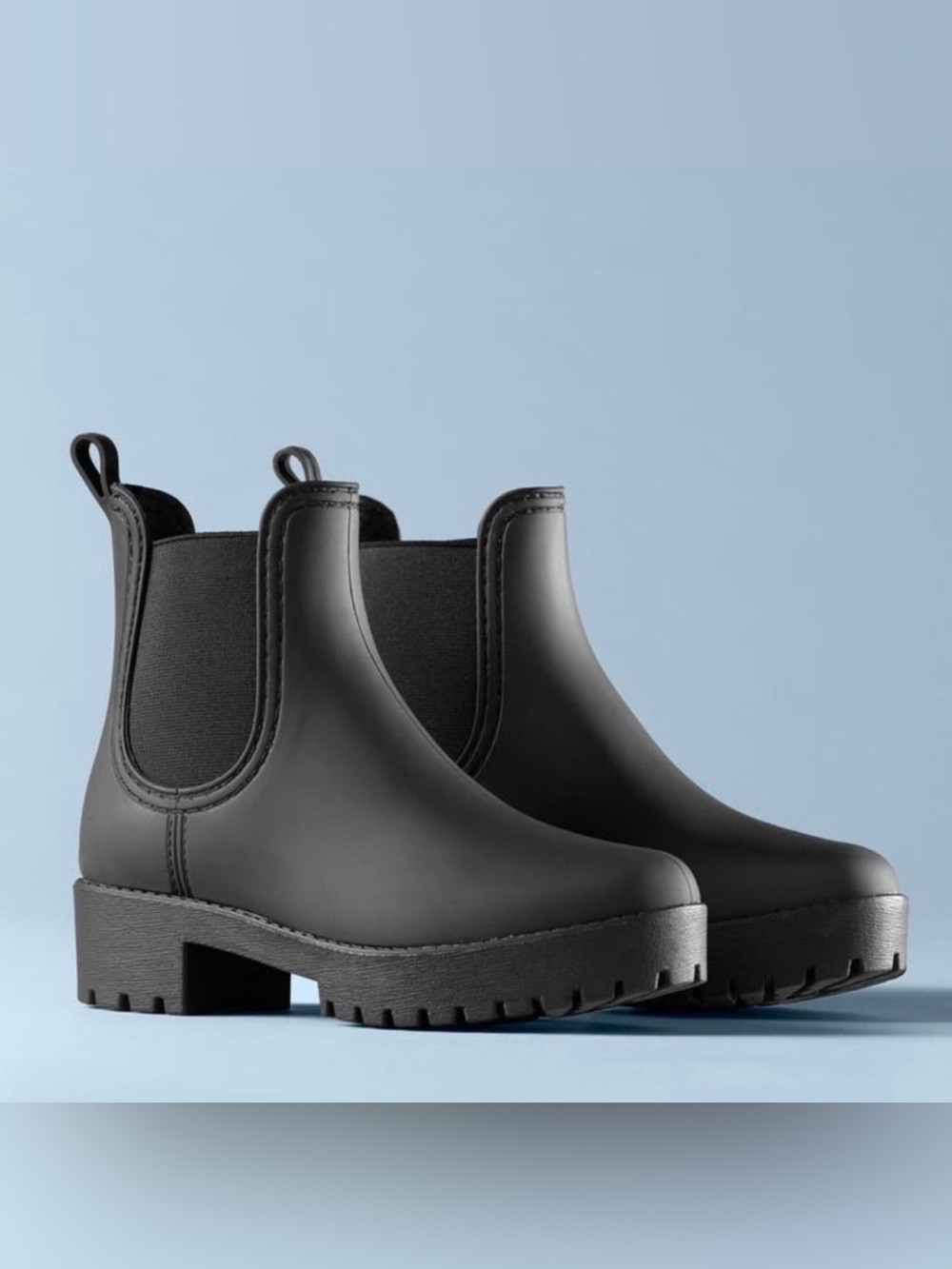 Jeffrey Campbell Cloudy Waterproof Chelsea Rain Boots